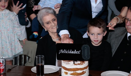 Cumpleaños de Lucía Gómez de Gárate.