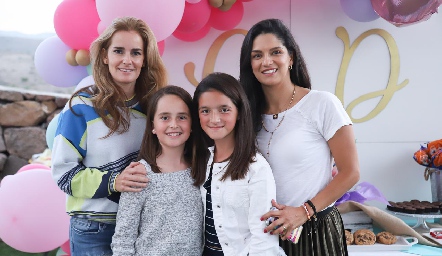  Lorena Quiroz, Priscila de la Garza, Dany Conde y Daniela Gutiérrez.