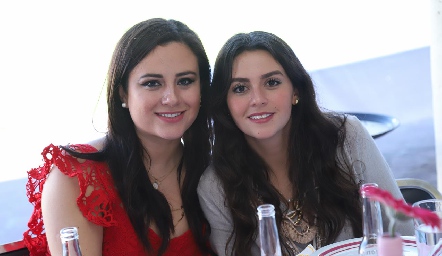  Lore Madrigal y Vicky Álvarez.