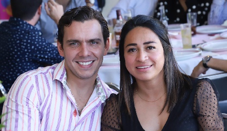  José Safont y Paola Rodríguez.