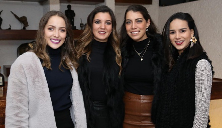  Laura Bravo, Mimí Navarro, Silvia Guel y Sandra Villalobos.