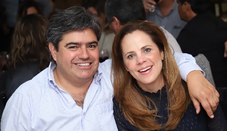  Paco Leos y Patricia Fernández.