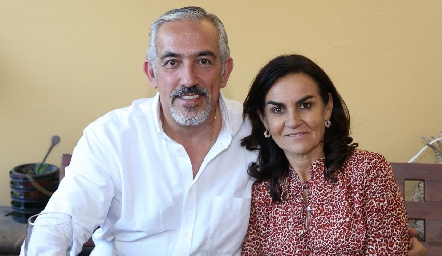 Enrique Berrueta y Carmen Zapata.