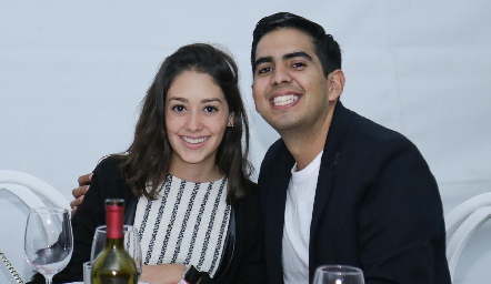  Paola Díaz y José Pablo Domínguez.