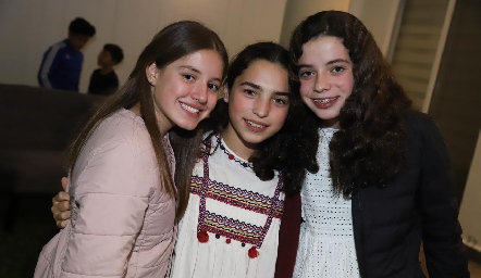  Anna Astrid, Camila y Ana Sofía.