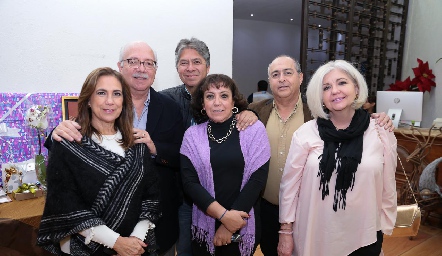  Angelita González, Fernando Rojas, Francisco Guerra, Martha Vega, Carlos Martínez Escanamé y Tali Santos.