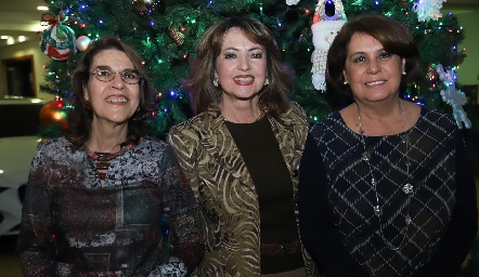  Tere Cuesta, Marilú González y Graciela Milán.