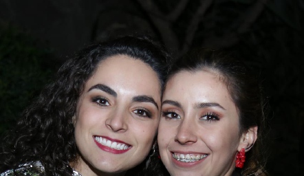  María Bravo y Daniela Navarro.