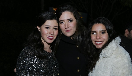  Montse Del Valle, Ana Paula González e Ilse Lázaro.