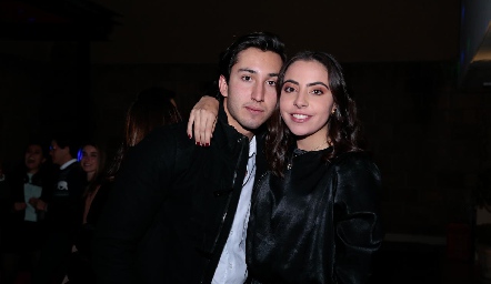  Sebastián Ramírez y Mariana Anaya.