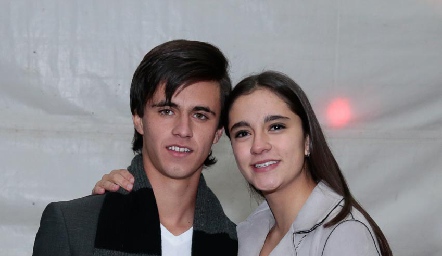  Rafa Aguilar Furber y Andrea Herrera.