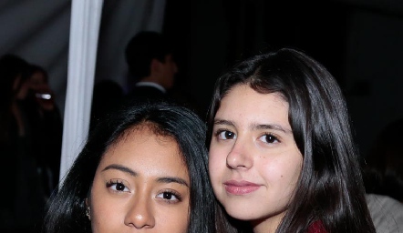  Sofía Martínez y Ximena Vázquez.