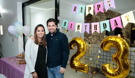  Ceci Dávila y Ricardo Balbontín.