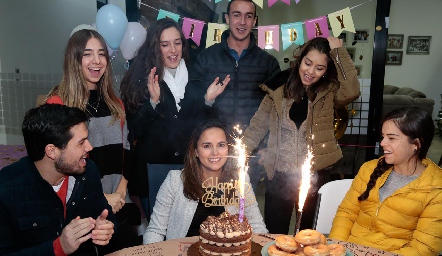  Cumpleaños sorpresa para Ceci Dávila Villalobos.