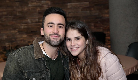  Rafa Olvera y María Emilia Rodríguez.
