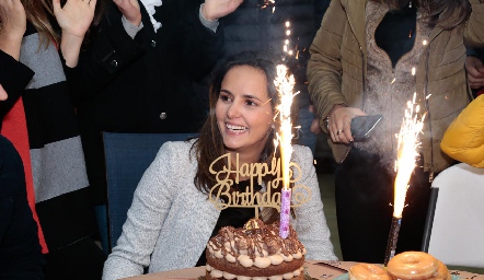 Cumpleaños sorpresa para Ceci Dávila Villalobos.