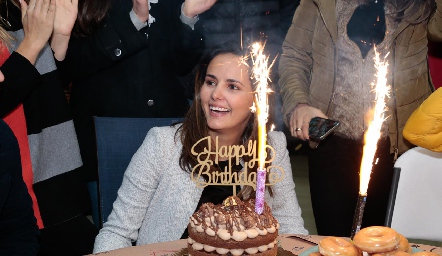 Cumpleaños sorpresa para Ceci Dávila Villalobos.