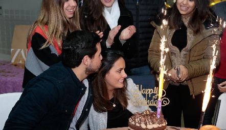 Cumpleaños sorpresa para Ceci Dávila Villalobos.