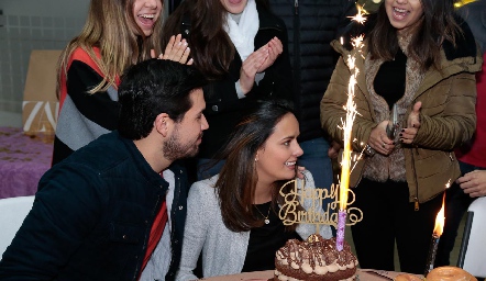 Cumpleaños sorpresa para Ceci Dávila Villalobos.