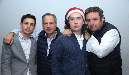  José Ramón Gómez, Ramón Gómez, Humberto y Humberto Abaroa.