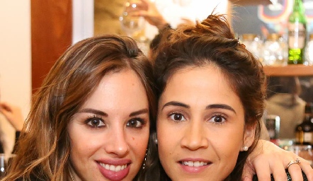  Melissa Compean y Adriana Estrada.