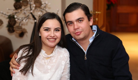  Isabela Acebo y Carlos Fonseca.