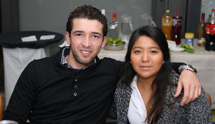 Johan Werge y Ana Meche Cifuentes.