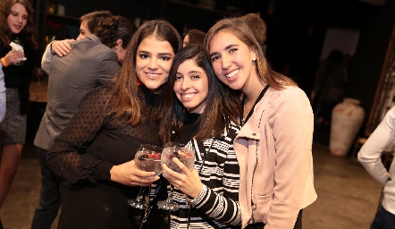  Margaret González, María Villasuso y Adriana Almaguer.