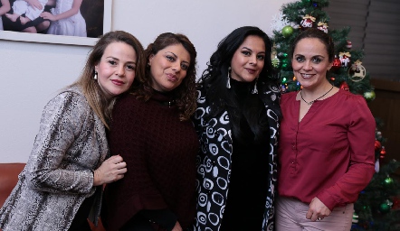  Gabriela Revuelta, Cynthia Salinas, Marisol Piña y MayelaGonzález.