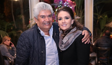  Francisco Ruiz y su hija Luzma Ruiz.