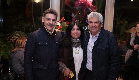  Andrés Azcárate, Leticia y Francisco Ruiz.