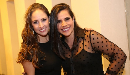  María Paula Hernández y Nina Galarza.