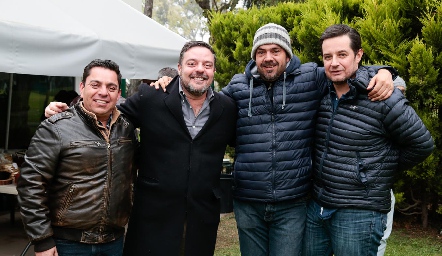  Daniel Hernández, Héctor Morales, José Alberto Apezteguía y José Blanco.