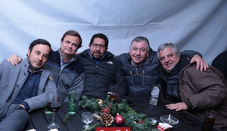  Los caballeros.