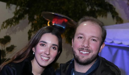 Valeria Alcalde y Armando de la Parra.