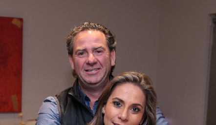 Emilio Heinze y Michelle Zarur.