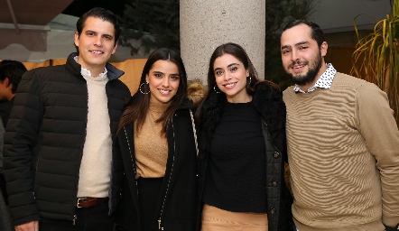  Roberto Solano, Montse Purata, Susana De Luna y Santiago Maza.