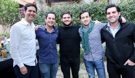  David Dauajare, Agustín Soberón, Antonio Esper, Rodrigo Carreras y Jorge Esper.