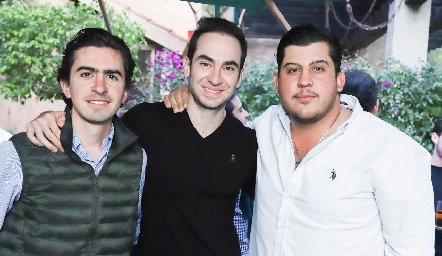  Guillermo Gómez, Güero Padilla y Toro Gómez.