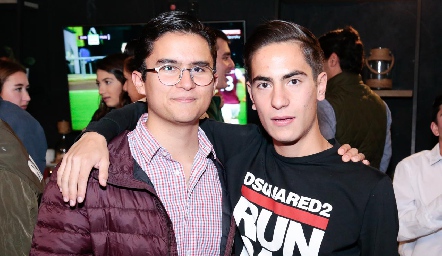Andrés Bravo y Juan Azcona.