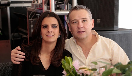 Daniela Rivero y Héctor Galán.