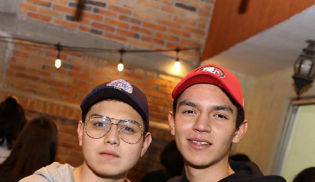  Marcelo Lemus y Saúl Martínez.