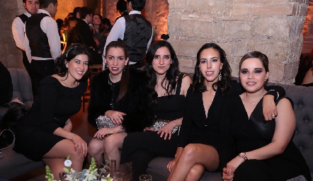  Mireya Pérez, Andrea Sánchez, Zaide Gómez, Mariana Tobías  y Mariana Garza.