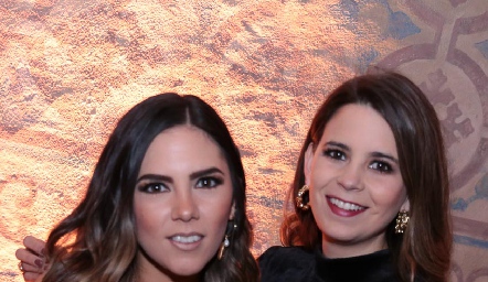  María Llaguno y Andrea Rodríguez.