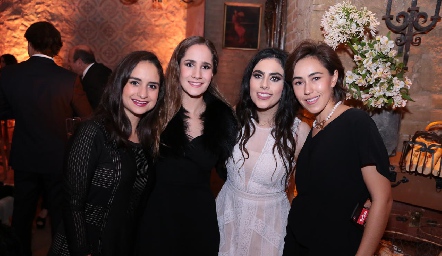 Claudia Villasana, Dany Mina, Lula Torres y Mirodi Barral.