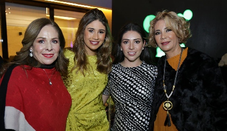  Laura Álvarez, Isa Tobías, Cristy Lorca e Isabel Carrillo.