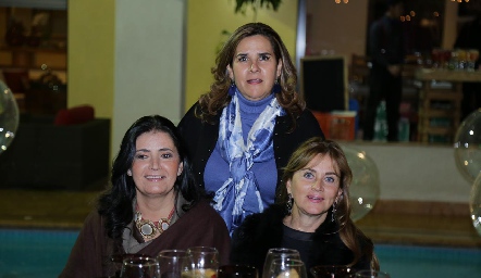  Rocío Espinosa, Graciela Torres y Lorena Robles.