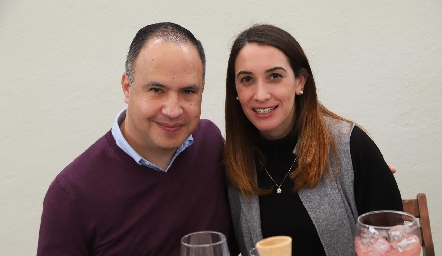  José Antonio Torres y Ana Sofía Aranda.