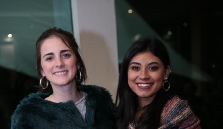  Eugenia Cantú y María José Camacho.