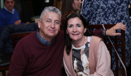  Ramón Zacarías y Marcela Valle.